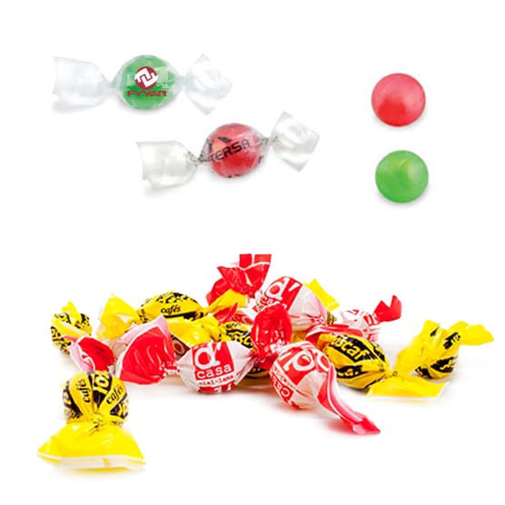 Caramelos Bola Personalizados