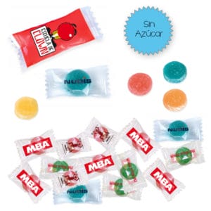 Caramelos Personalizados Pectina Sobre Sin Azúcar