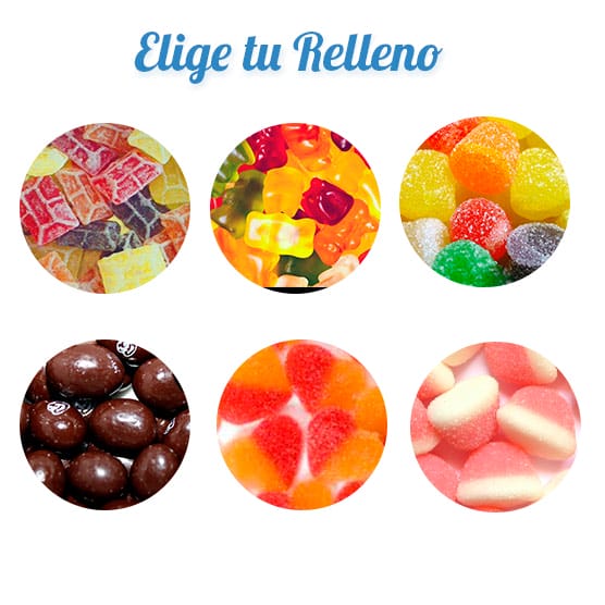 Lata Mini Personalizada Rellena de Chuches