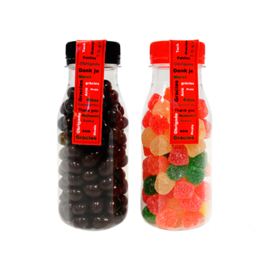 Botellas Personalizadas Etiqueta Rellenas de Chuches