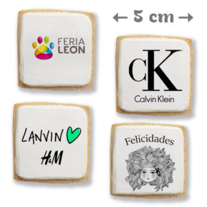Galletas Personalizadas Cuadradas 5 cm