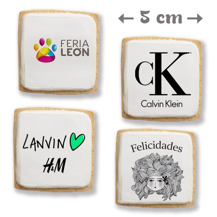 Galletas Personalizadas Cuadradas 5 cm