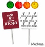 Piruletas Personalizadas Redondas Sobre Impreso Medianas