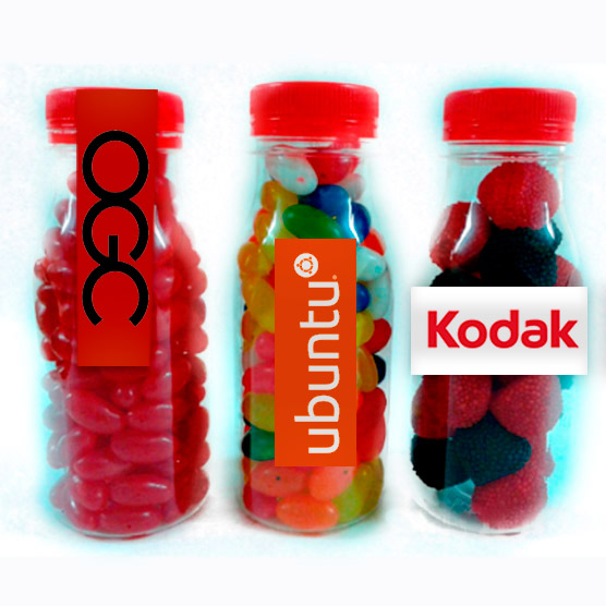 Botellas Personalizadas Etiqueta Rellenas de Chuches 400ml