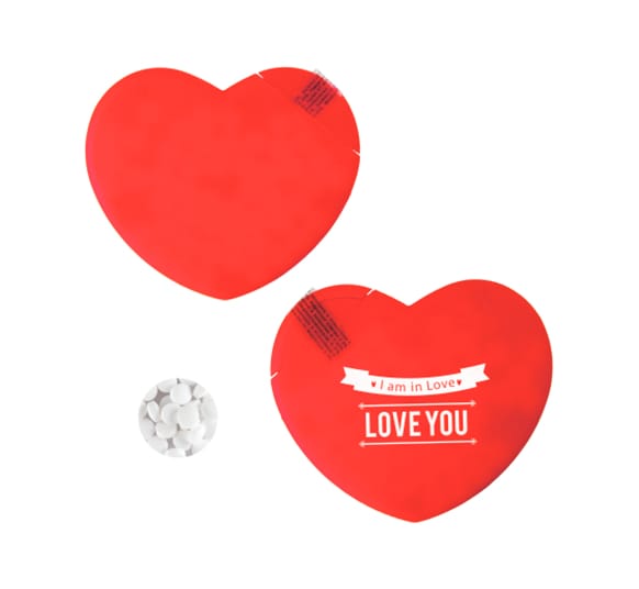 Dispensador en forma de Corazón