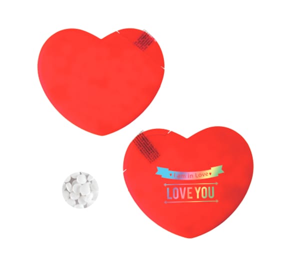 Dispensador en forma de Corazón