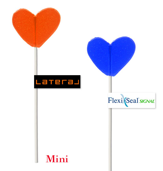Piruletas Artesanas Personalizadas Corazón Mini 15 gr. - Imagen 3