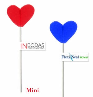 Piruletas Artesanas Personalizadas Corazón Mini 15 gr.